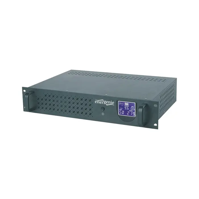 Gembird - Ups rack 19'' 3.4u 1500va, 4xiec 230v out, iec14 in,rj11, usb, lcd Line-Interactive 1.5 kVA 900 W 4 AC outlet(s)