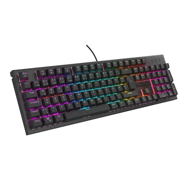 GENESIS NKG-2179 keyboard Gaming USB QWERTZ German Black