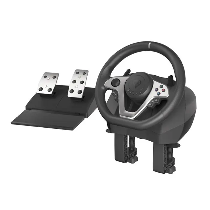 GENESIS SEABORG 400 Steering wheel + Pedals Nintendo Switch,PC,PlayStation 4,Playstation 3,Xbox 360,Xbox One USB Black