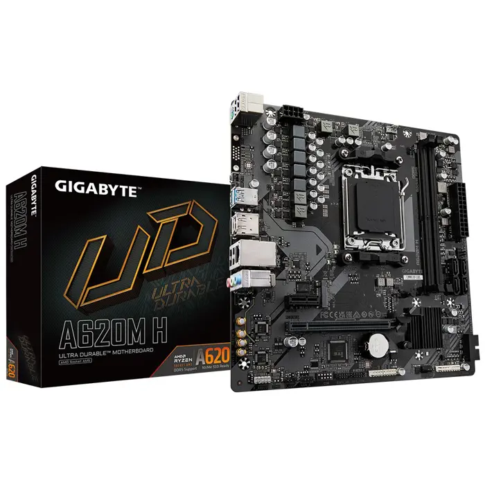 Gigabyte A620M H                     (A620,AM5,mATX,DDR5)