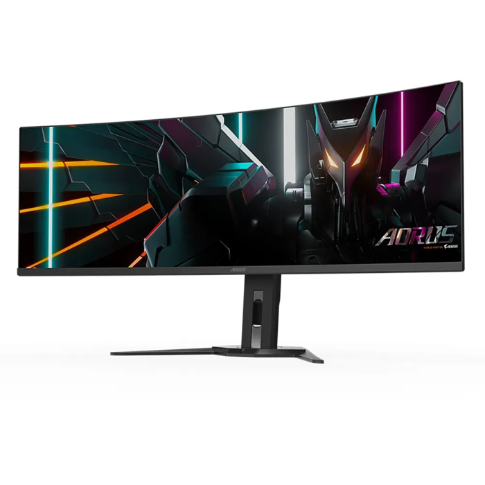 GIGABYTE AORUS CO49DQ 49'' OLED DQHD curved monitor, 5120 x 1440, 0.03ms, 144Hz, speakers