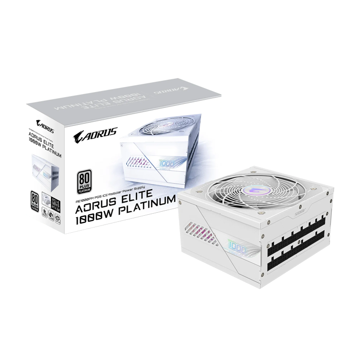 Gigabyte Aorus Elite P1000W Platinum Ice Modular Power