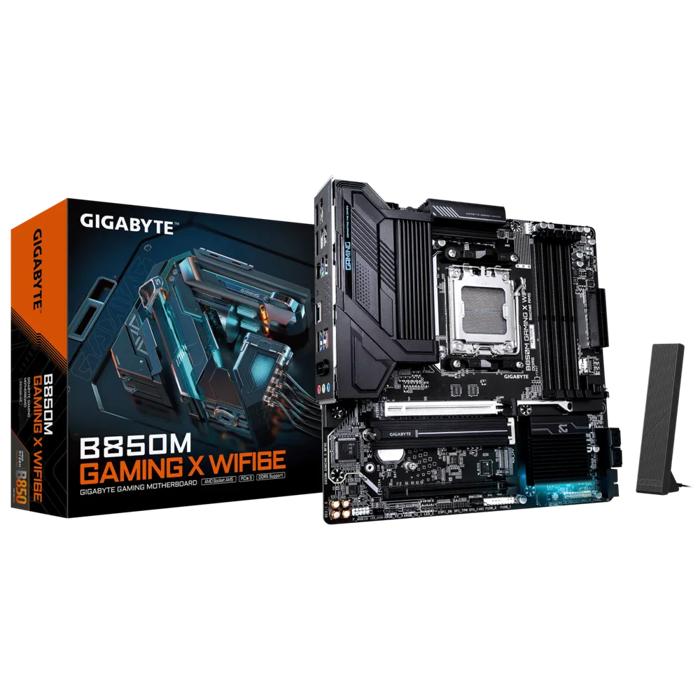 Gigabyte B850M Gaming X WiFi6e, DDR5, SATA3, USB3.2GEN2, DP, 2.5GBE, WIFI 6E, AM5 MATX