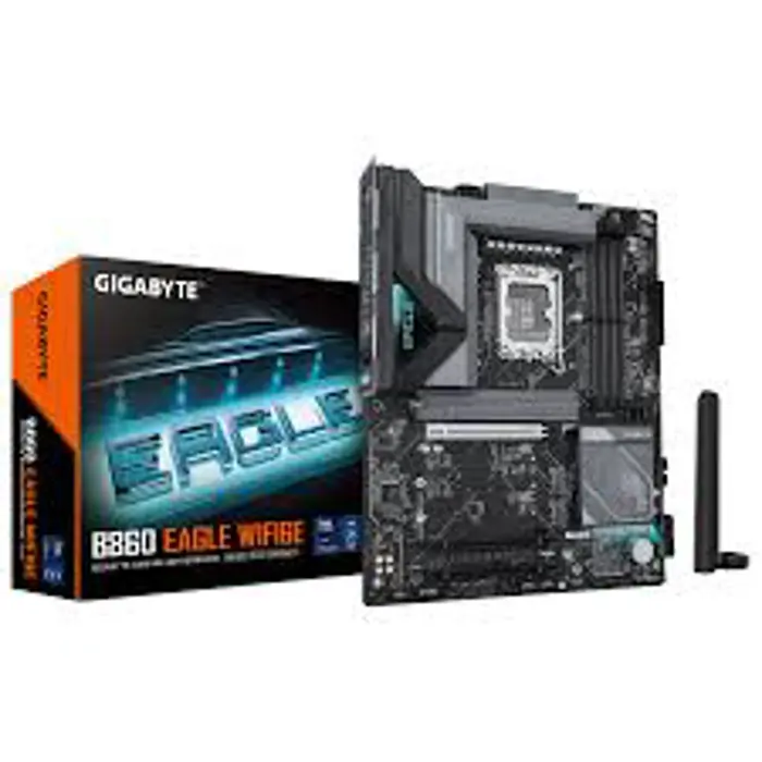 GIGABYTE B860 Eagle WiFi6E Mainboard, Sockel LGA 1851, Intel B860, ATX, DDR5-B860 EAGLE WIFI6E