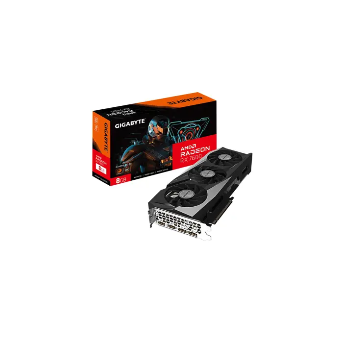 Gigabyte GAMING Radeon RX 7600 OC 8G AMD 8 GB GDDR6