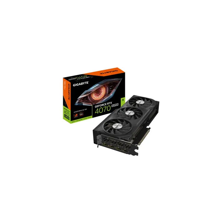 Gigabyte GeForce RTX 4070 SUPER WINDFORCE OC 12G NVIDIA 12 GB GDDR6X