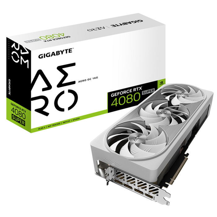 GIGABYTE GeForce RTX 4080 Super Aero OC 16G, 16384 MB GDDR6X-GV-N408SAERO OC-16GD