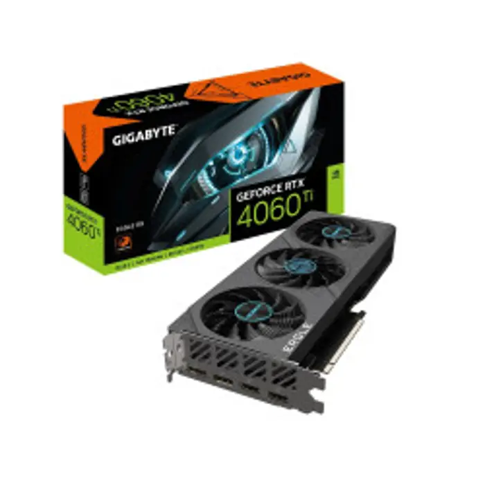 Gigabyte nVidia GeForce RTX 4060Ti EAGLE 8GB GDDR6, PCI-E 4.0, 2× HDMI, 2 x DP