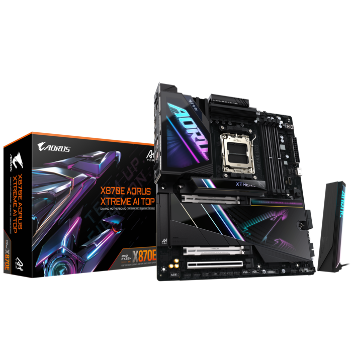 Gigabyte X870E AORUS Xtreme AI Top, AMD X870E Mainboard - Sockel AM5, DDR5-X870E A XTREME AI TOP