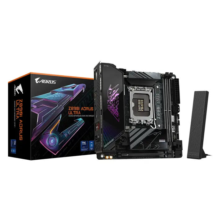 GIGABYTE Z890I AORUS Ultra Mainboard, Intel Z890 - Sockel 1851, DDR5-Z890I AORUS ULTRA