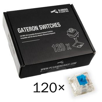 Glorious Gateron Blue Switches (120 Stück) GAT-BLUE