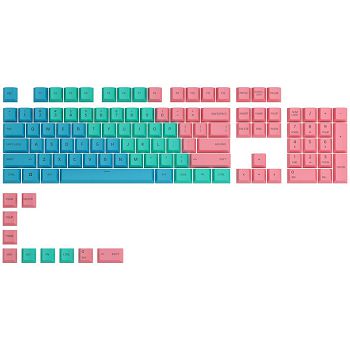 Glorious GPBT Keycaps - 114 PBT Keycaps, ANSI, US Layout, Pastel GLO-KC-GPBT-P