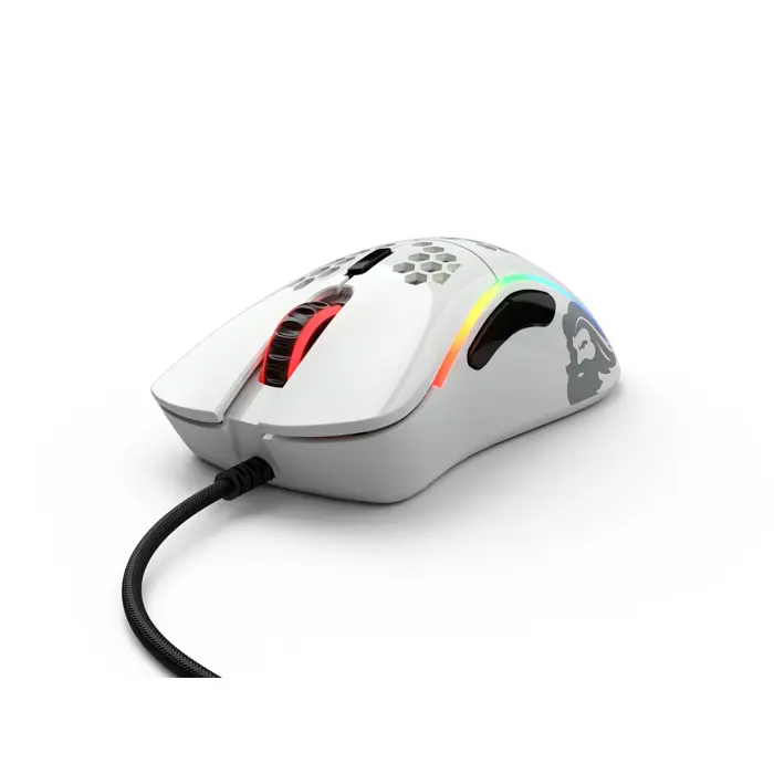 Glorious Model D- Gaming Mouse - white, glossy