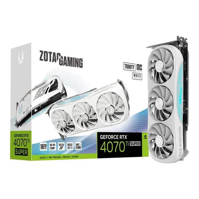 Graička ZOTAC GAMING GeForce RTX 4070TI Super OC 16GB White Ed.