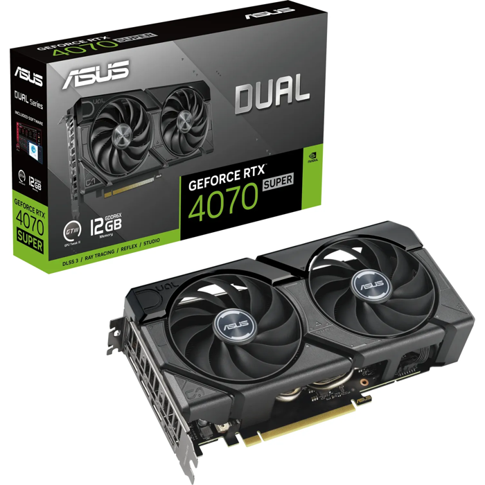 Grafička ASUS GeForce RTX 4070 SUPER EVO DUAL, 12GB GDDR6X, PCI-E 4.0