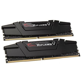 G.Skill RipJaws V, DDR4-3600, CL18 - 64 GB Dual-Kit, black F4-3600C18D-64GVK