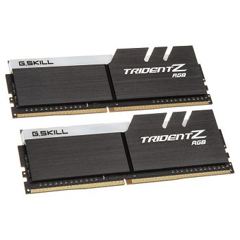 G.Skill Trident Z RGB, DDR4-3600, CL17 - 32 GB Dual-Kit, black F4-3600C17D-32GTZR