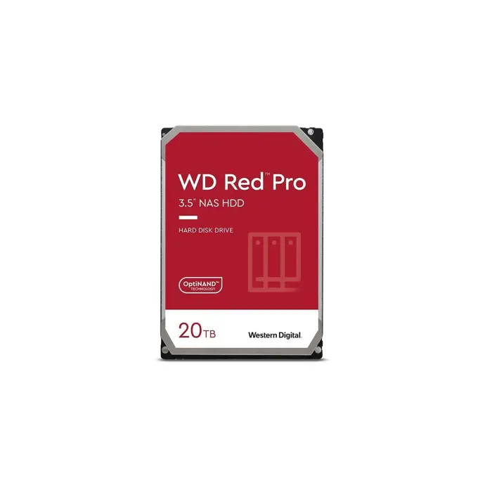 Hard drive HDD Western Digital WD Red Pro 20 TB WD201KFGX