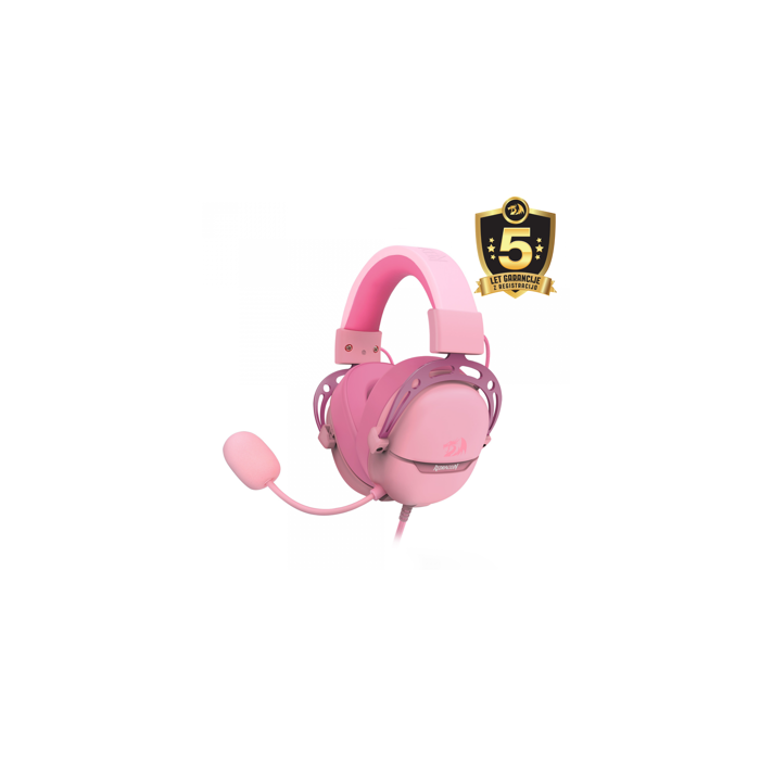 HEADSET - REDRAGON AURORA H376PP WIRED PINK - 6950376721082