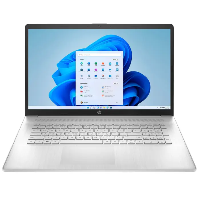 HP 17-CN2083D i3-1215U 17.3"FHD 300nits AG  8GB DDR4 SSD256 BT UHD Win11 Silver (REPACK) 2Y