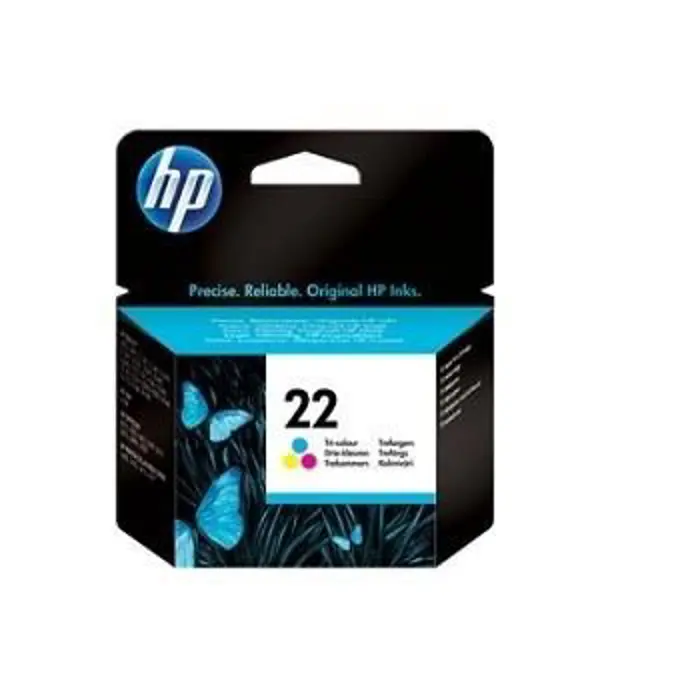 HP 22 Tri-color Original Ink Cartridge