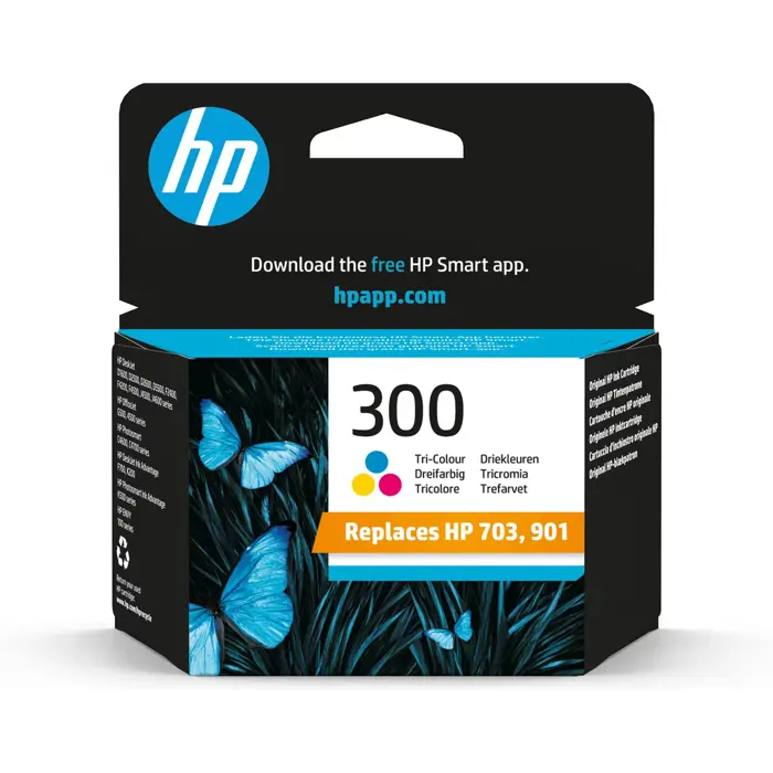 HP 300 Tri-color Original Ink Cartridge