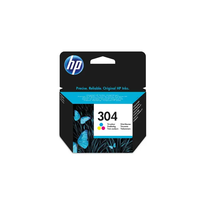 HP 304 Original Cyan, Magenta, Yellow