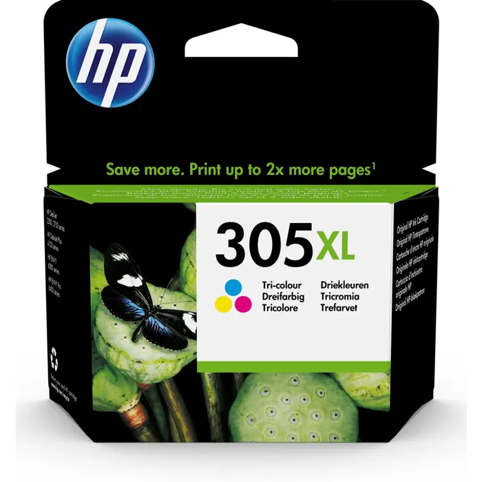 HP 305XL High Yield Tri-color Original Ink Cartridge