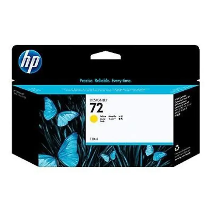 HP 72 130-ml Yellow DesignJet Ink Cartridge