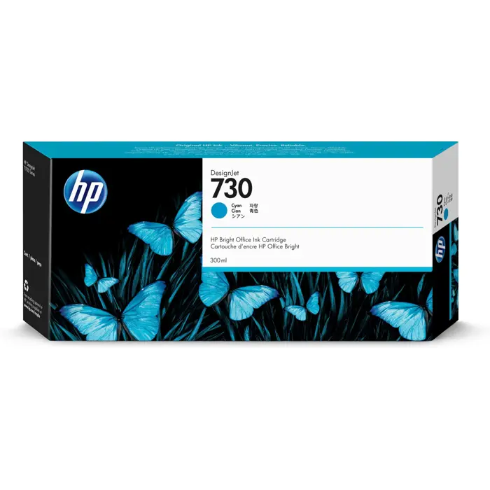 HP 730      Cyan                Tintenpatrone 300ml