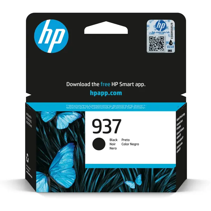 HP 937 Black Original Ink Cartridge