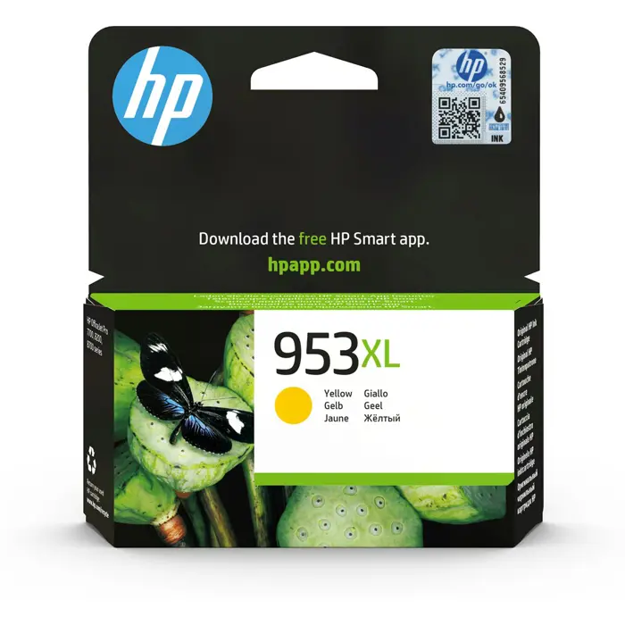 HP 953XL High Yield Yellow Original Ink Cartridge