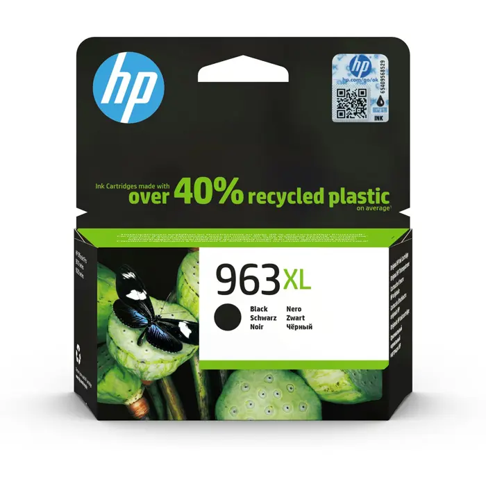 HP 963XL - Hojtydende - sort - origina