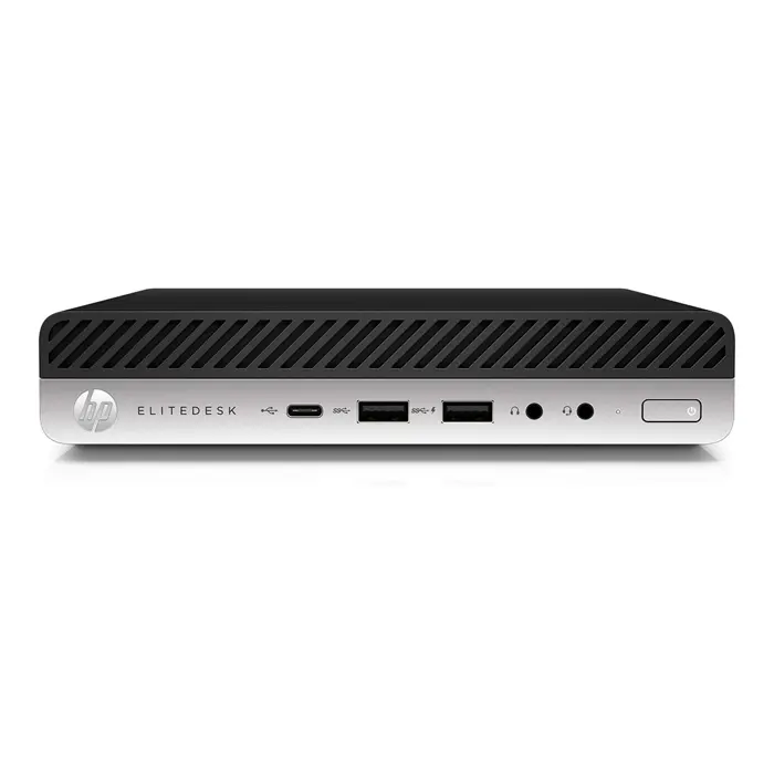 HP EliteDesk 800 G4 DM; Core i5 8600 3.1GHz/16GB RAM/256GB SSD PCIe;Intel UHD Graphics/Win 11 Pro 64-bit