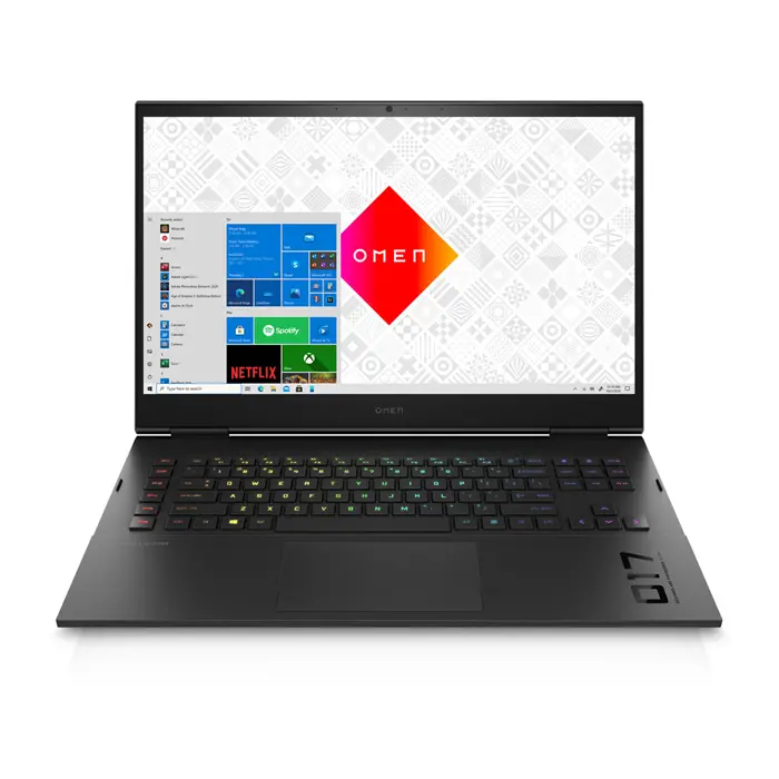 HP OMEN 17-CM2005NL; Core i7 13700HX 2.1GHz/16GB RAM/1TB SSD PCIe/batteryCARE+;WiFi/BT/17.3 QHD AG/GeForce RTX4060 8GB/backlit kb/Win 11 64-bit