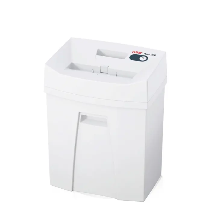 HSM Pure 220 shredder, 25 l, 3,9 mm