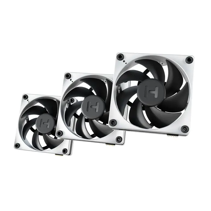 Hyte FP12 THICC FAN, 3er Pack-FAN-HYTE-FP12-BW-3