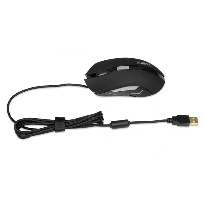 iBox Aurora A-1 mouse Right-hand USB Type-A Optical 2400 DPI