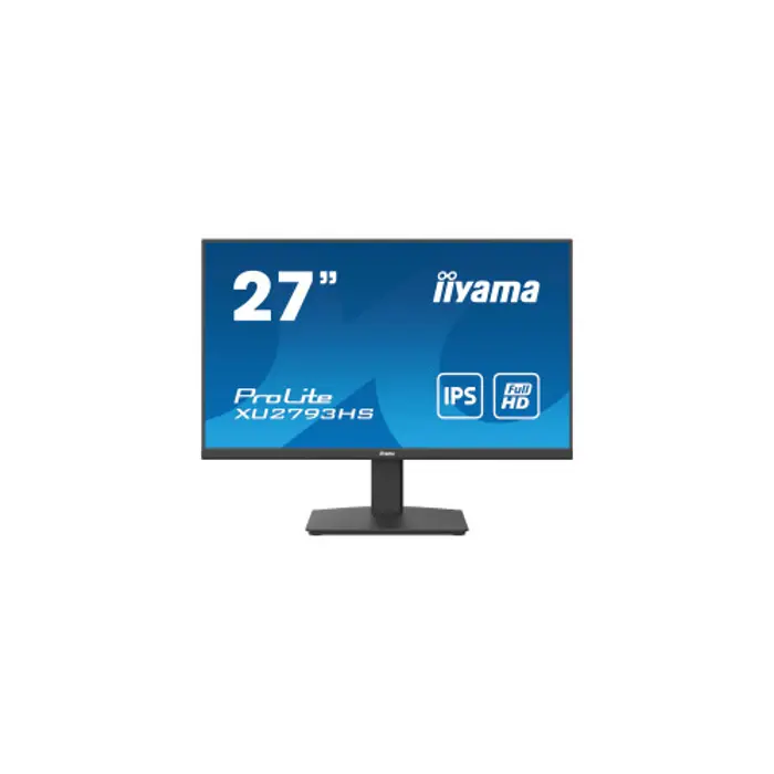 IIYAMA 27" (68.6cm) Prolite XU2793HS-B6 1920x1080, 100Hz, IPS, 250 cd/m2, 1000:1, 1ms, HDMIx1, DPx1