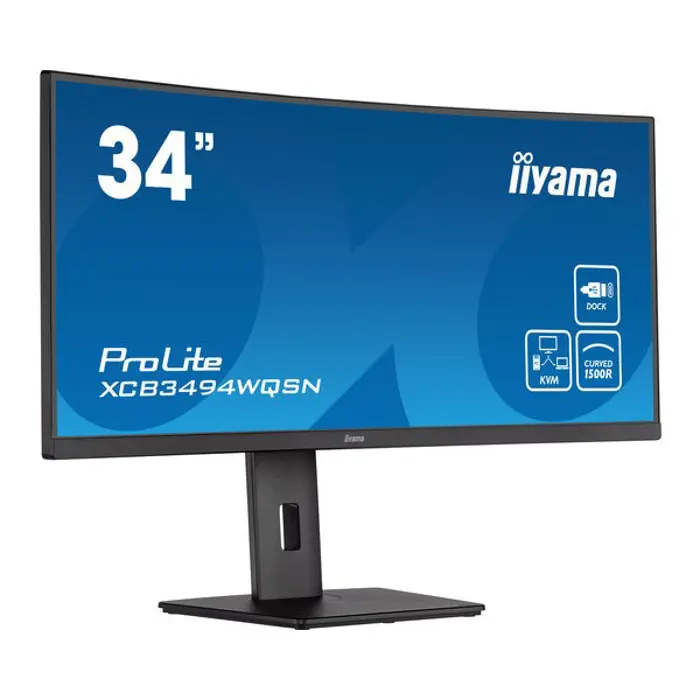 IIYAMA 86,4cm (34")   XCB3494WQSN-B5 21:9  3xHDMI+DP+USB-C retail