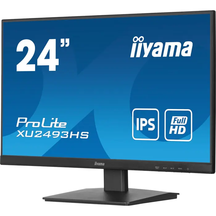 iiyama ProLite XU2493HS-B6 computer monitor 60.5 cm (23.8") 1920 x 1080 pixels Full HD LED Black