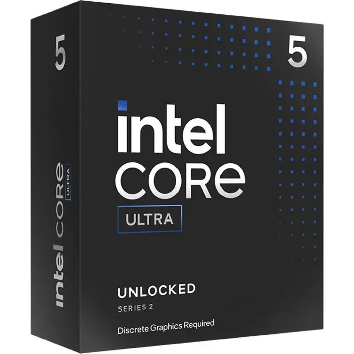 Intel Ultra 5 245kf, 4,2/5.2GHz,6P/8E, LGA1851