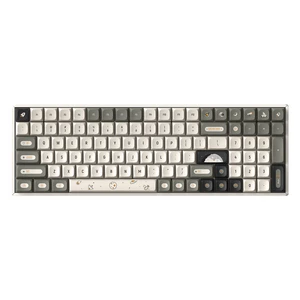 IQUNIX F97 Hitchhiker Wireless Gaming Tastatur, RGB - Moonstone-Switches-0683132617065