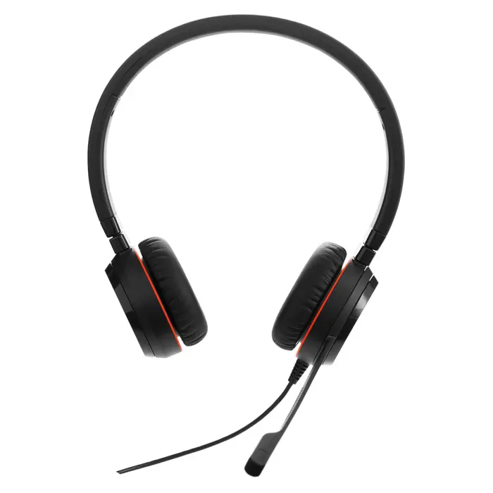 Jabra Evolve 20SE UC Stereo Headset Wired Head-band Office/Call center USB Type-A Bluetooth Black