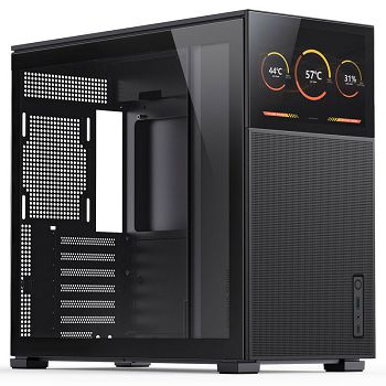 Jonsbo D41 MESH Screen ATX Case, Tempered Glass - black D41 MESH BLACK SC