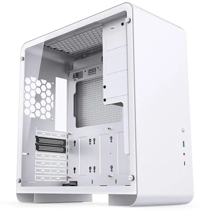 Jonsbo U4 Pro Midi-Tower, Tempered Glass - white