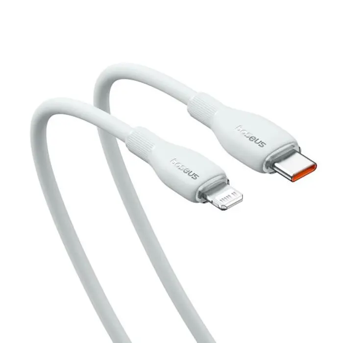 Kabel BASEUS, Pudding Series, USB-A na Lightning, 20W, 200cm, White, P10355701221-01 