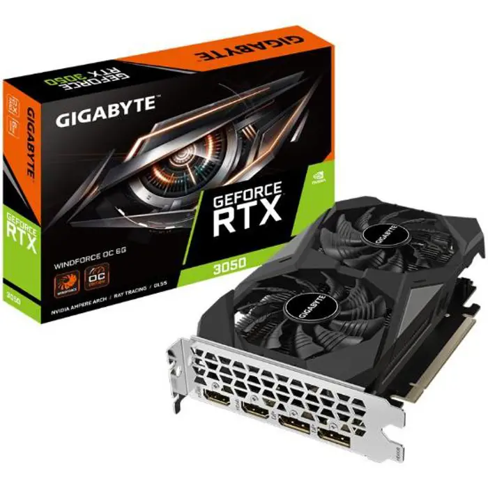 Karta graficzna Gigabyte GeForce RTX 3050 WINDFORCE OC 6GB