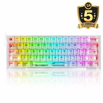 KEYBOARD - REDRAGON FIZZ K617CT-RGB WIRED MECHANICAL 