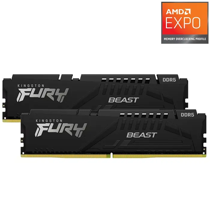 Kingston DDR5 32GB 2x16G FURY Black EXPO, CL36, 6000MHz